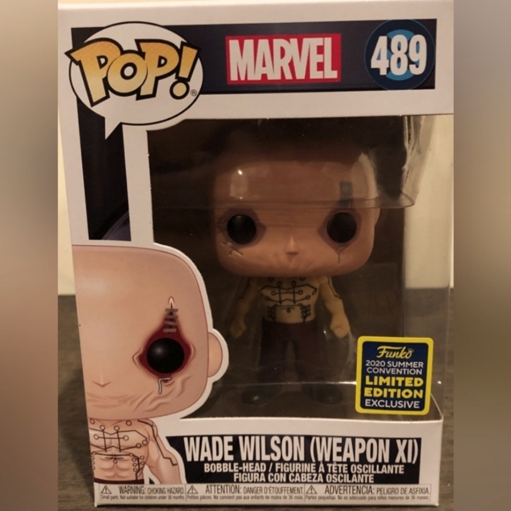 Funko Pop! Marvel. Wade Wilson (Weapon XI) 2020 summer conv. limited edition 489